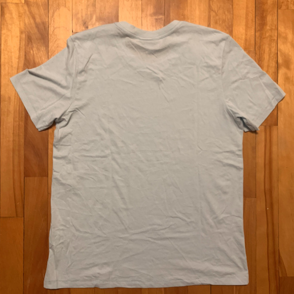 Frank&Oak - Cotton Tee Shirt in Light Blue - Picture 2 of 3